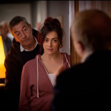 Buoni a nulla: Gianni di Gregorio con Marco Marzocca (di spalle) e Valentina Lodovini in una scena del film