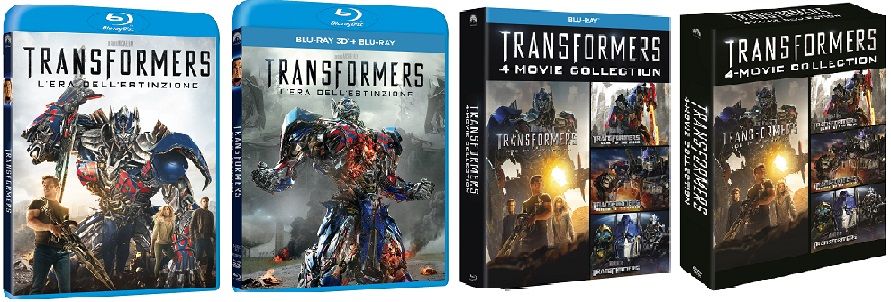 Le cover di Transformers 4