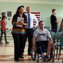 Grey's Anatomy: Sara Ramirez e Kevin McKidd interpretano una scena dell'episodio Got to Be Real