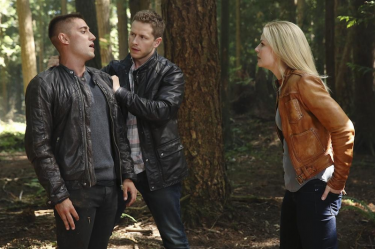 C'era una volta: Michael Socha, Josh Dallas e Jennifer Morrison in Rocky Road