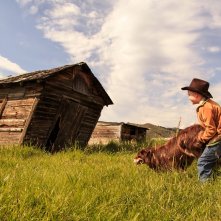Lo straordinario viaggio di T.S. Spivet: Jakob Davies in una scena del film