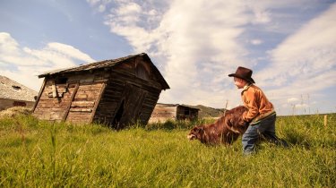 Lo straordinario viaggio di T.S. Spivet: Jakob Davies in una scena del film