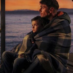 Mio papà: Giorgio Pasotti con Niccolò Calvagna in una scena del film