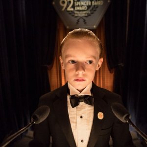 Lo straordinario viaggio di T.S. Spivet: Kyle Catlett in una scena del film