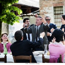 La strada dritta: una scena della fiction Rai