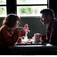 La strada dritta: Anita Caprioli e Giorgio Marchesi in una scena della fiction