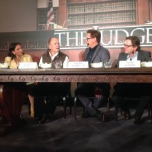 The Judge: un'immagine della conferenza stampa romana