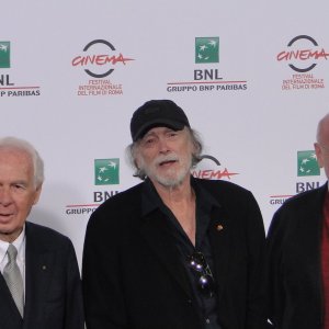 Roma 2014: Paolo Ferrari, Tomas Milian e Marco Muller al photocall di apertura