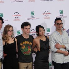 Roma 2014: uno scatto dal photocall di We are Young. We are Strong