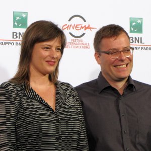 The Lies of the Victors - il regista e la produttrice al Festival di Roma 2014