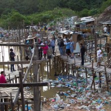 Trash: un'immagine dal set brasiliano