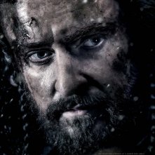 Lo Hobbit: La Battaglia delle Cinque Armate - Thorin/Richard Armitage in uno dei character poster italiani