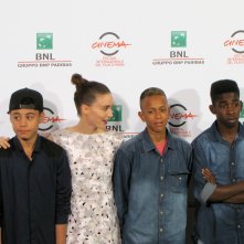 Trash al Festival di Roma: Rooney Mara con Eduardo Luis, Rickson Trevez e Gabriel Weinstein