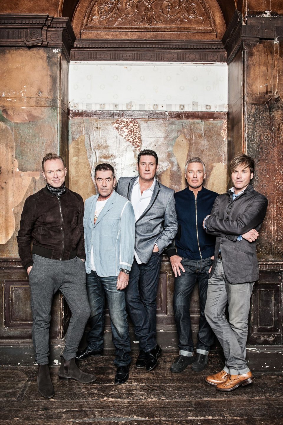 SPANDAU BALLET - Il Film - Soul Boys of the Western World: gli Spandau Ballet di oggi in una foto promozionale di gruppo