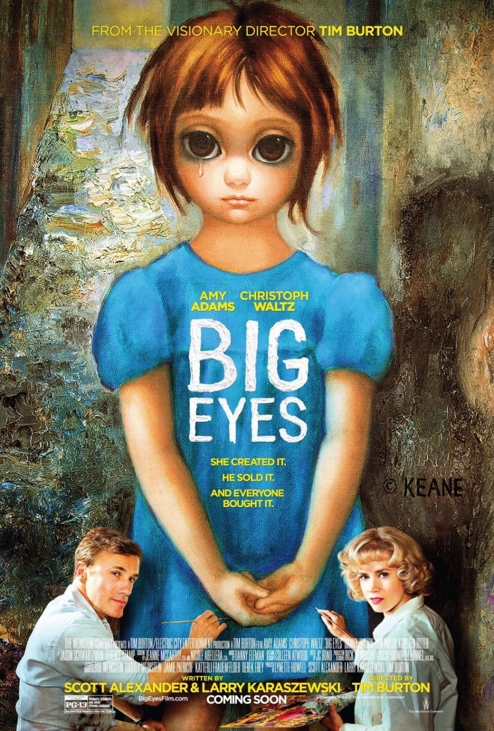 Big Eyes: la locandina del film