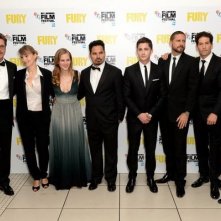 Fury: il cast del film alla première londinese