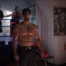 Gilles Rocca in una scena del film Tre tocchi