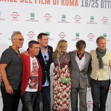 Festival di Roma 2014 - gli Spandau Ballet con la George Hencken per presentare il loro film