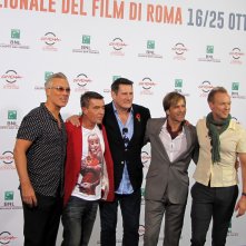 Roma 2014 - gli Spandau Ballet con la regista George Hencken per presentare il loro film