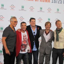 Festival di Roma 2014 - gli Spandau Ballet con la regista George Henckenpresentano il loro film