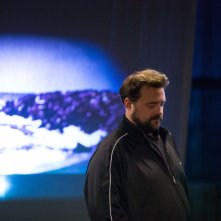 Tusk: Kevin Smith, regista del film, pensieroso sul set