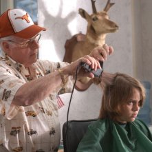 Boyhood: Ellar Coltrane in una scena del film diretto da Richard Linklater