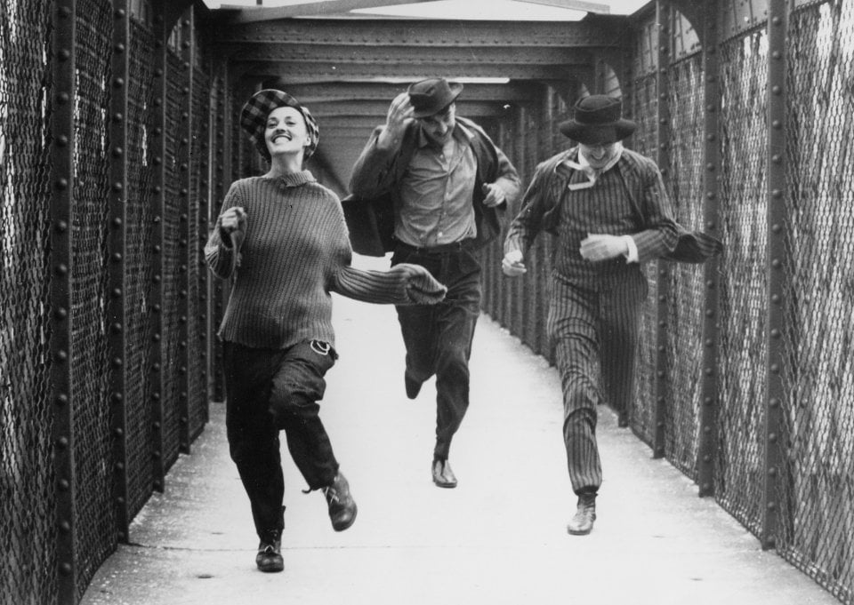 Una scena di Jules e Jim