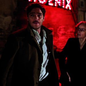 Phoenix: Nina Hoss con Ronald Zehrfeld in una scena del film