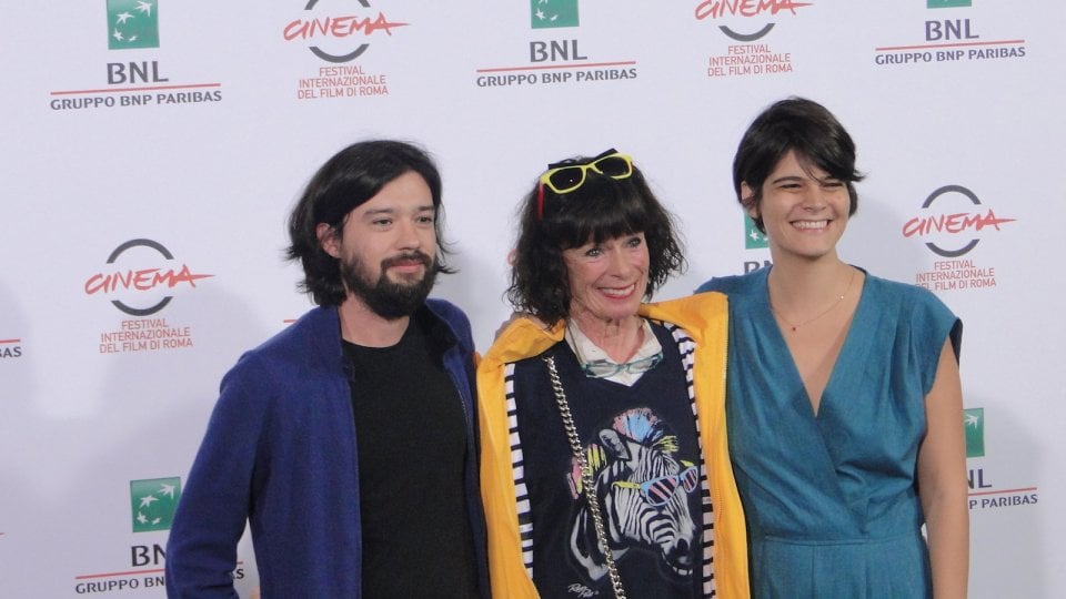 Roma 2014: Geraldine Chaplin con i registi al photocall di Sand Dollars