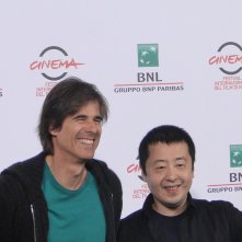 Roma 2014: Jia Zhang-ke e Walter Salles al photocall di Jia Zhangke, un gars de Fenyang