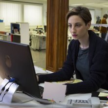 Una pallottola nel cuore:  Francesca Inaudi in una scena della fiction