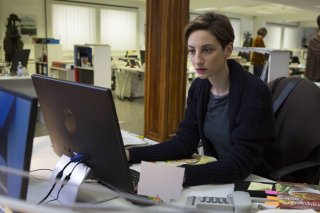 Una pallottola nel cuore: Francesca Inaudi in una scena della fiction