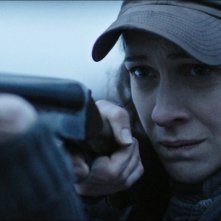 Ksenia Rappoport in una scena de La foresta di ghiaccio