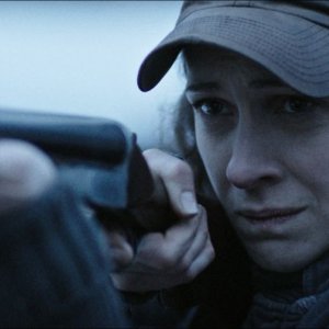 Ksenia Rappoport in una scena de La foresta di ghiaccio