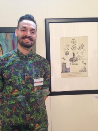 La mostra di The Big Bang Theory: l'illustratore italiano Matteo Morelli