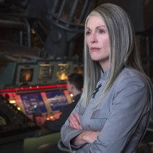 Hunger Games: Il canto della rivolta - Parte I, Julianne Moore in una scena