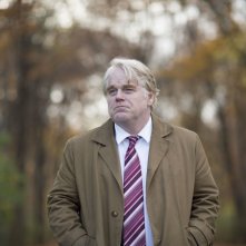 La Spia - A Most Wanted Man: Philip Seymour Hoffman in una scena del film thriller
