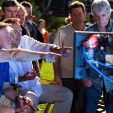 Black and White: Kevin Costner con Mike Binder sul set