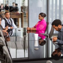 Black and White: Ireyon Johnson con André Holland, Octavia Spencer e Anthony Mackie in una scena del film