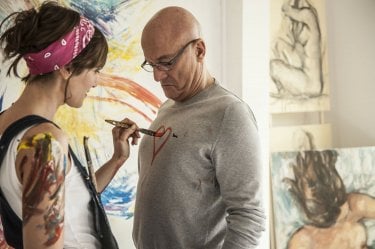 Confusi e felici: Claudio Bisio con Anna Foglietta in un momento del film