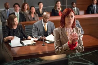 The Good Wife: Carrie Preston in una scena dell'episodio Shiny Objects