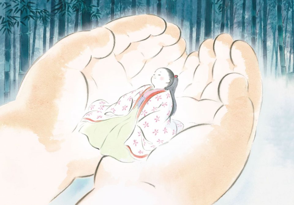 La Storia della Principessa Splendente: un'immagine tratta dal film d'animazione di di Isao Takahata