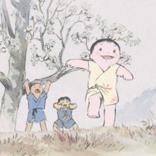 La Storia della Principessa Splendente: una divertente scena del film