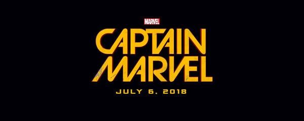 Il logo di Captain Marvel