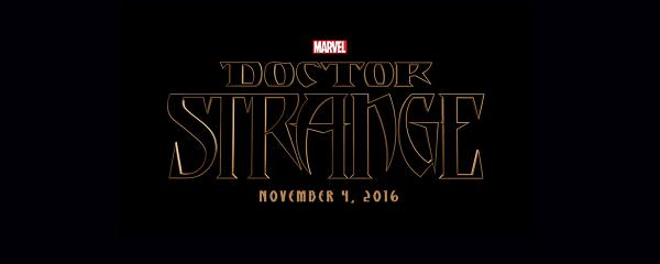 Doctor Strange - il logo del film
