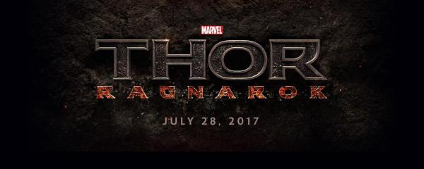 Thor: Ragnarok il logo del film