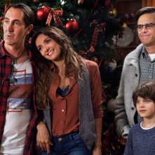 Un natale stupefacente: Ambra Angiolini con Greg e Paolo Calabresi in una scena