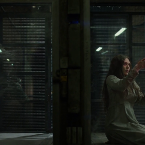 Captain America: The Winter Soldier: Aaron Taylor-Johnson ed Elizabeth Olsen nella scena mid-credits