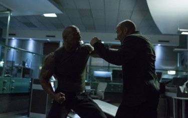 Fast & Furious 7: Dwayne Johnson and Jason Statham face off in one scene