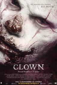 Clown, Eli Roth sul poster censurato: 'Così è più 